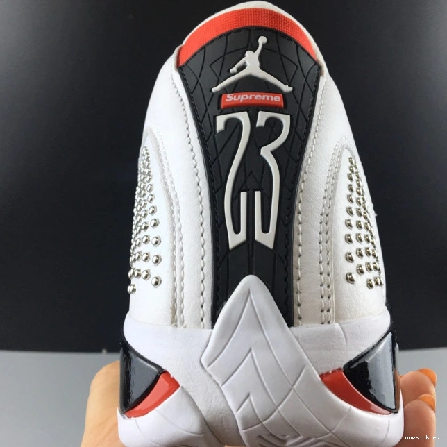 Rep Onekick BV7630-106 White Retro Jordan 14 Air 0618